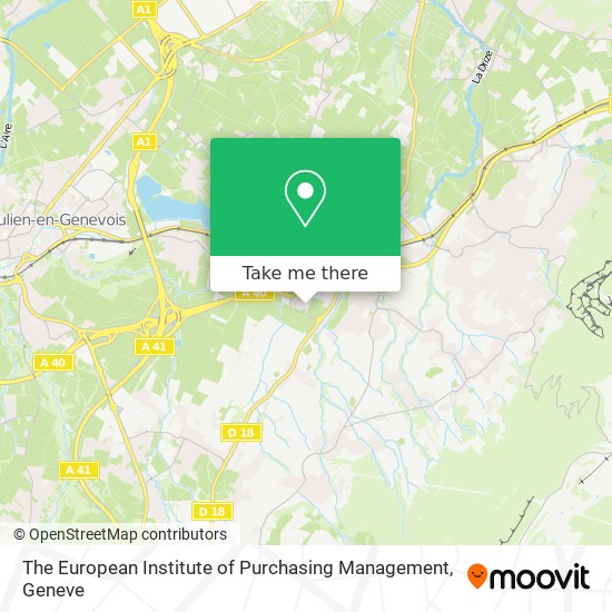 The European Institute of Purchasing Management Karte