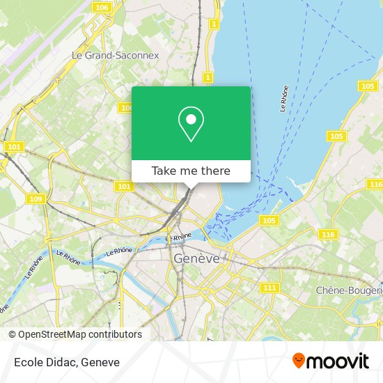 Ecole Didac map