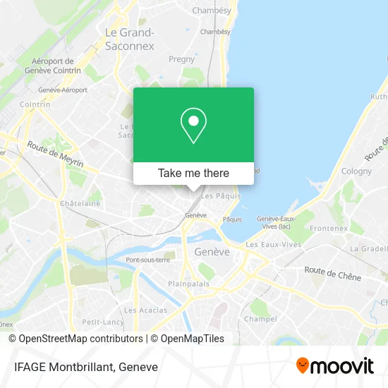 IFAGE Montbrillant map
