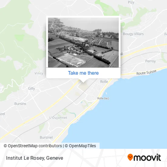 Institut Le Rosey map