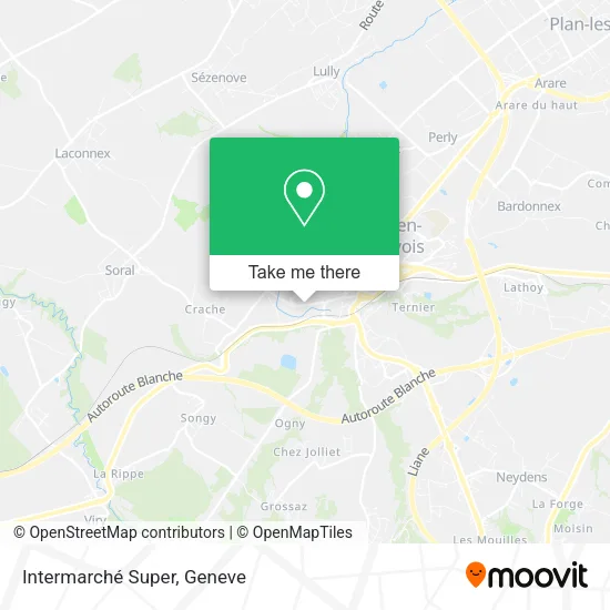 Intermarché Super map