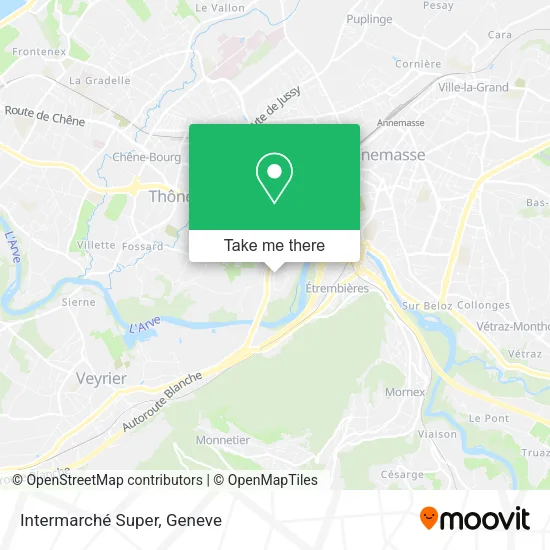 Intermarché Super map