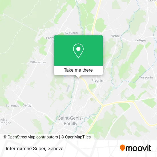 Intermarché Super map