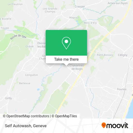Self Autowash map