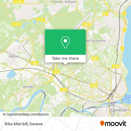 Bike Man bill Karte
