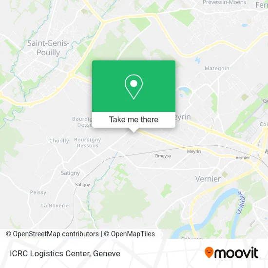 ICRC Logistics Center plan