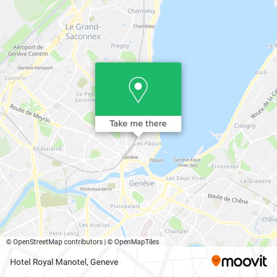 Hotel Royal Manotel map