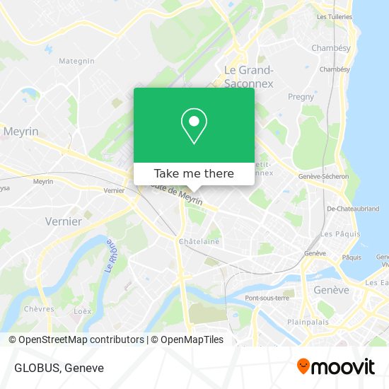 GLOBUS map