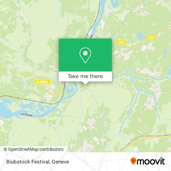 Biubstock Festival Karte