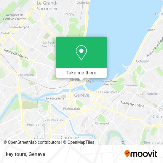 key tours map