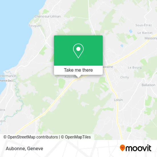 Aubonne map