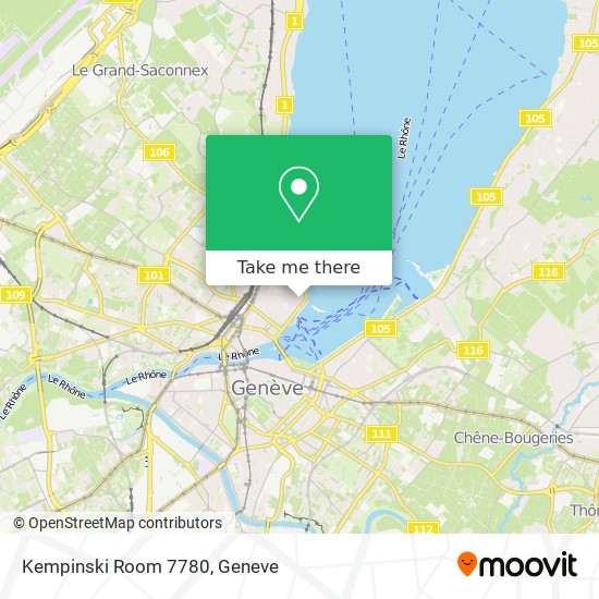 Kempinski Room 7780 map