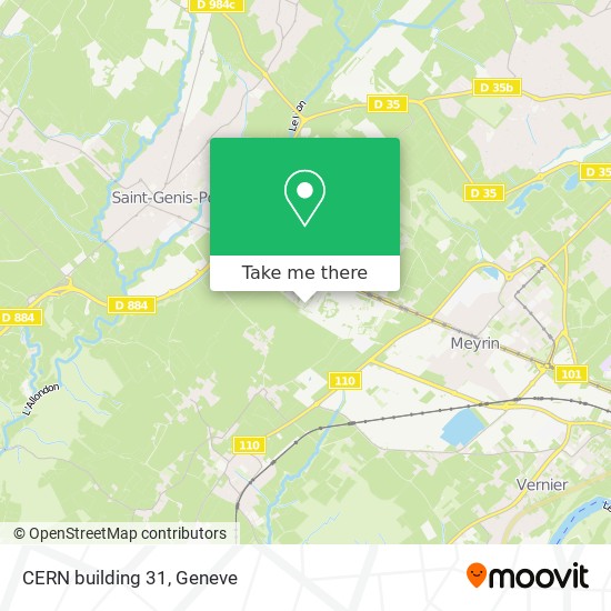 CERN building 31 map