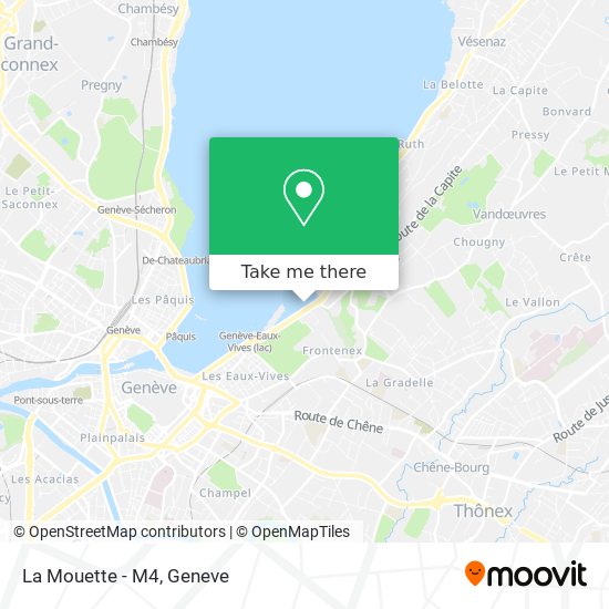 La Mouette - M4 Karte