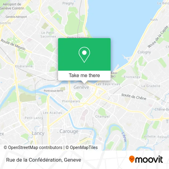 Rue de la Confédération map