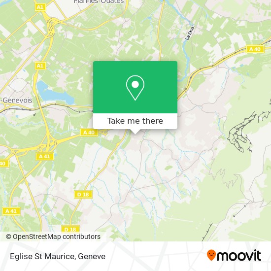 Eglise St Maurice map