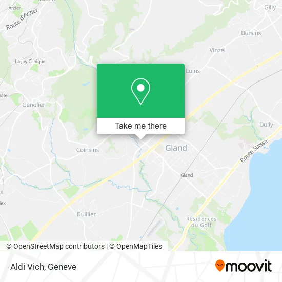 Aldi Vich map