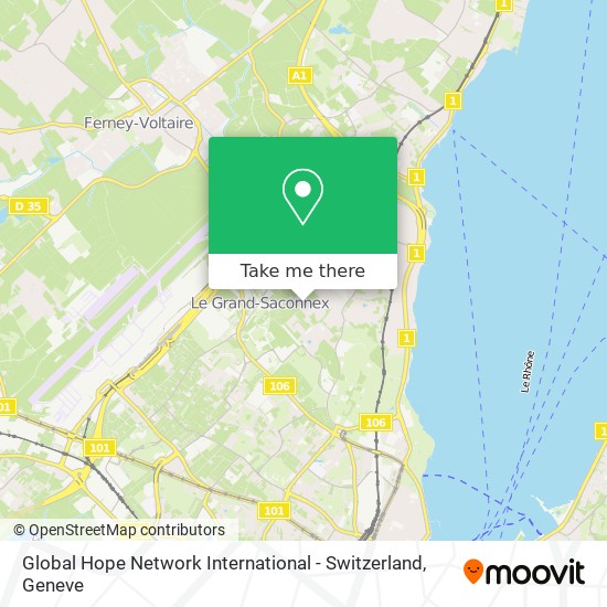 Global Hope Network International - Switzerland Karte