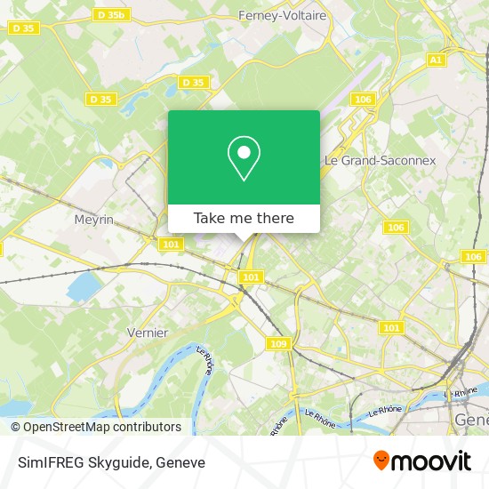 SimIFREG Skyguide map