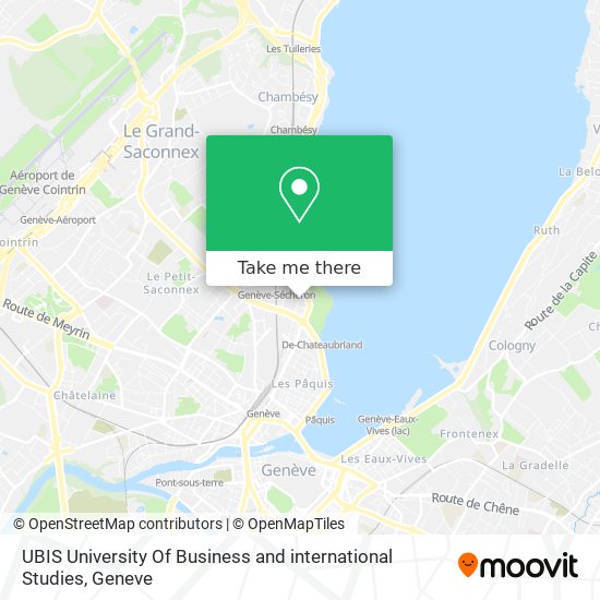 UBIS University Of Business and international Studies Karte