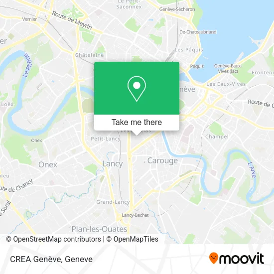 CREA Genève plan