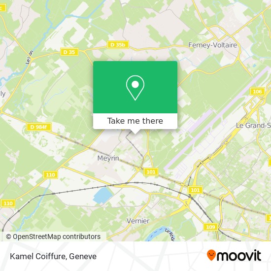 Kamel Coiffure map