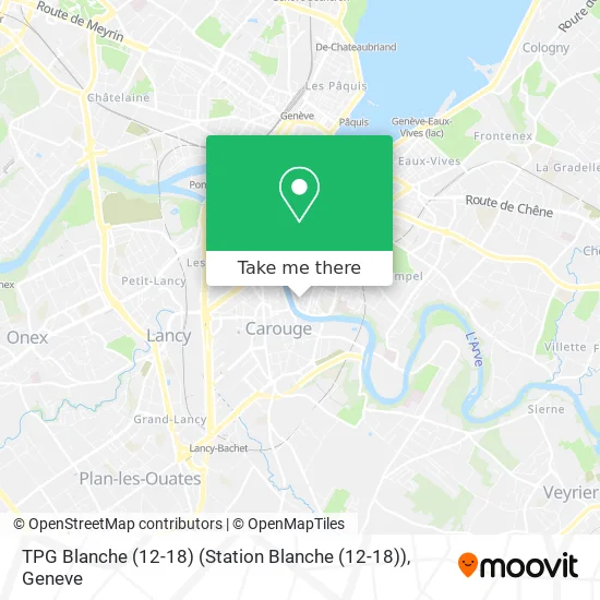 TPG Blanche (12-18) (Station Blanche (12-18)) map