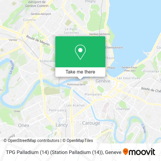 TPG Palladium (14) (Station Palladium (14)) map