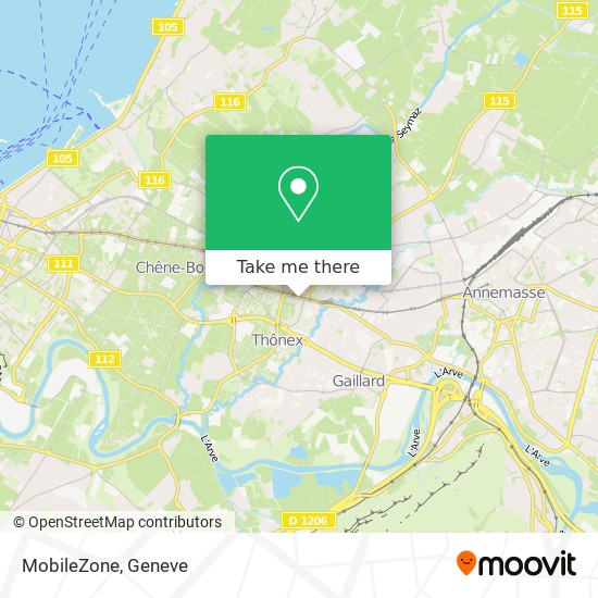 MobileZone Karte
