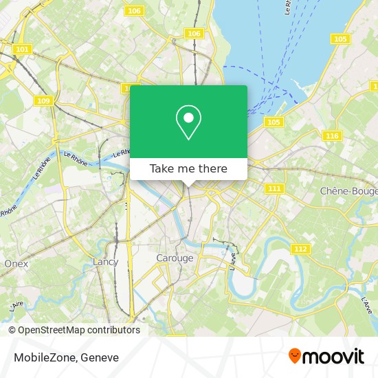 MobileZone map