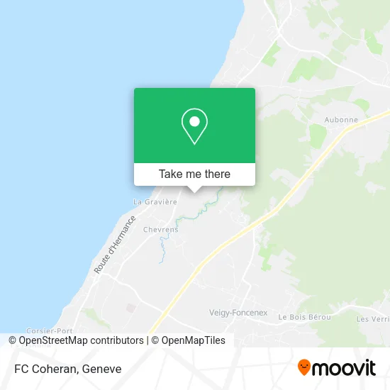 FC Coheran map