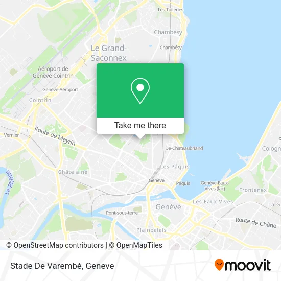 Stade De Varembé map