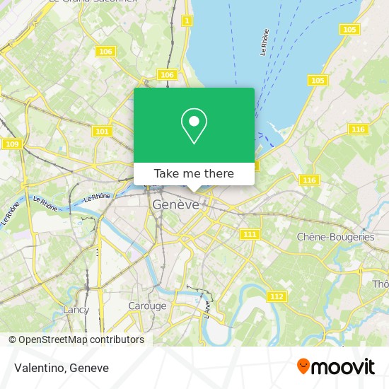 Valentino map