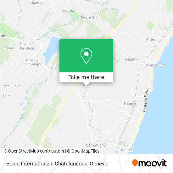 Ecole Internationale Chataigneraie map