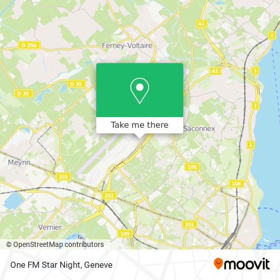 One FM Star Night map