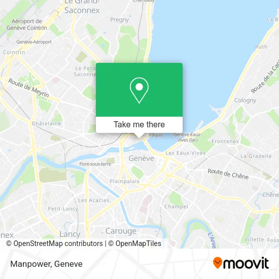 Manpower map