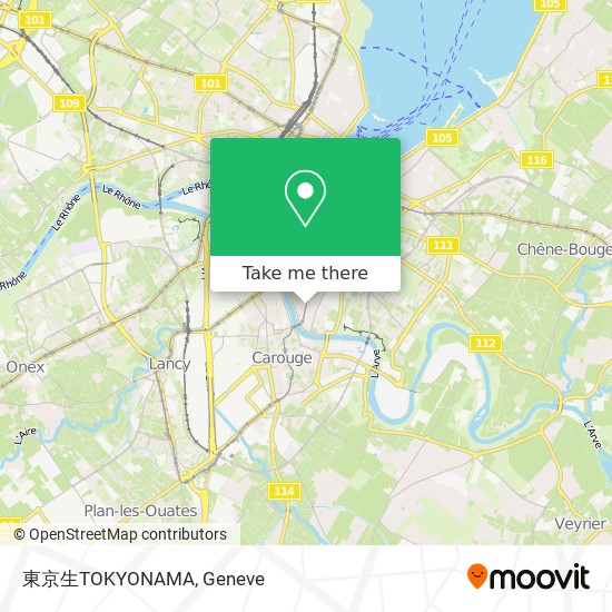 東京生TOKYONAMA map