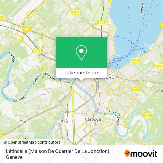 L'étincelle (Maison De Quartier De La Jonction) map