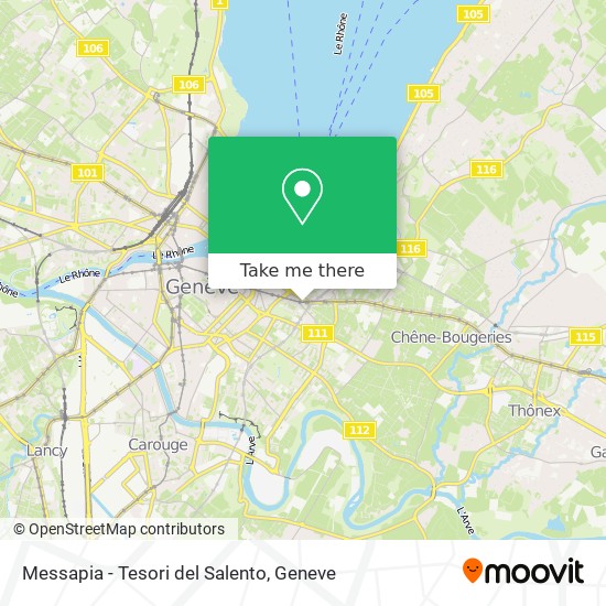 Messapia - Tesori del Salento map