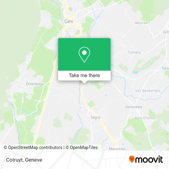 Colruyt map