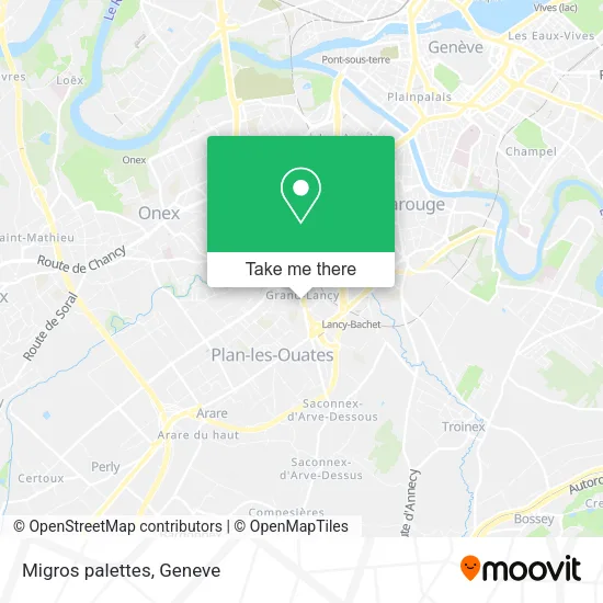 Migros palettes map