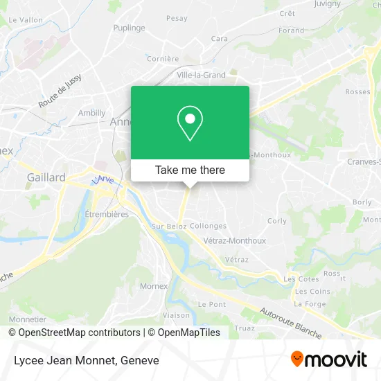 Lycee Jean Monnet map