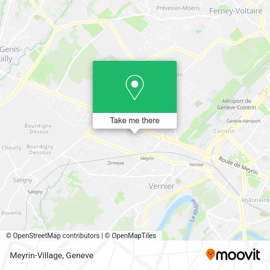 Meyrin-Village map