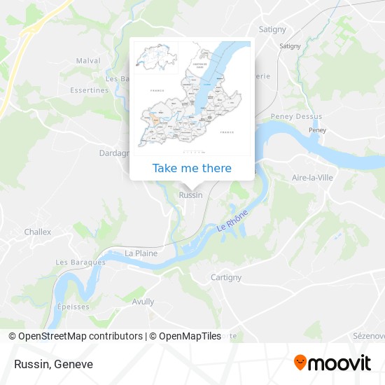Russin map