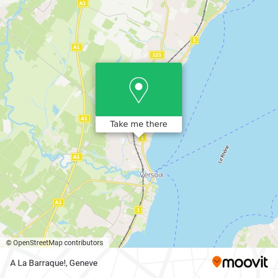 A La Barraque! map