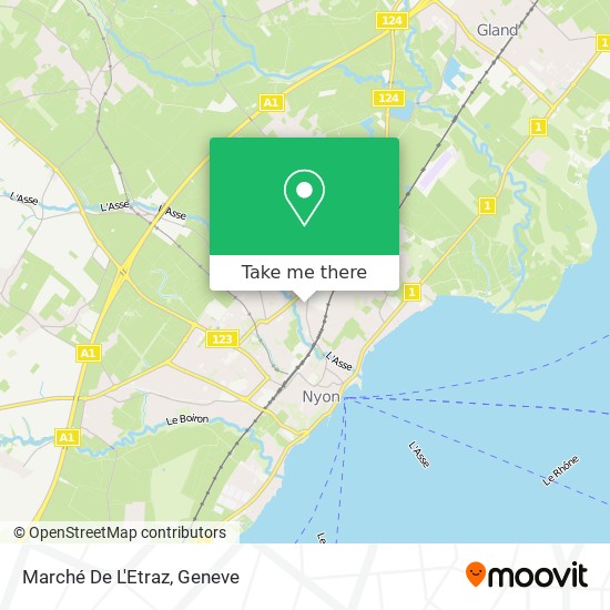 Marché De L'Etraz map