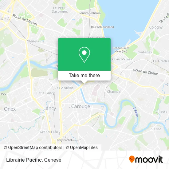 Librairie Pacific map