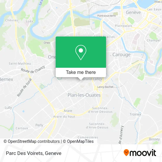 Parc Des Voirets plan