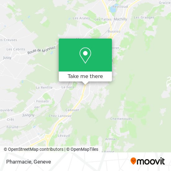 Pharmacie map