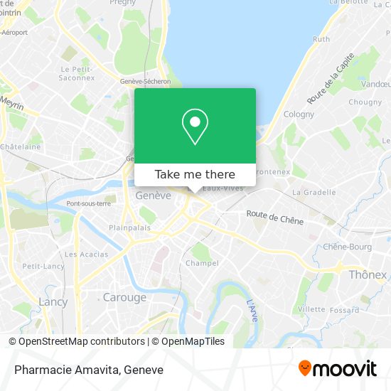 Pharmacie Amavita map
